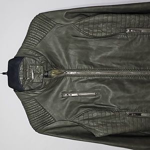 J2 ▪︎ WOMEN'S FAUX LEATHER JACKET ▪︎ SIZE XL